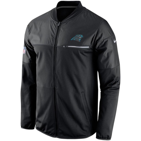 Nike Other - Carolina Panthers Nike Elite Black Full Zip Performance Jacket